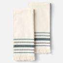 Undyed/Midnight Indigo Stripe