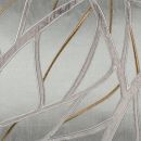 Pewter Silk (Poly)/Platinum Velvet/Antique Gold