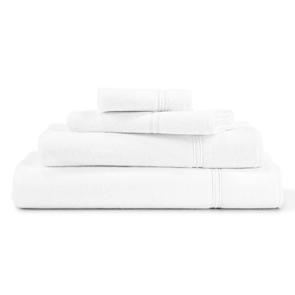 Classic Towel by Frette Bath Sheet 39x59 - White/White