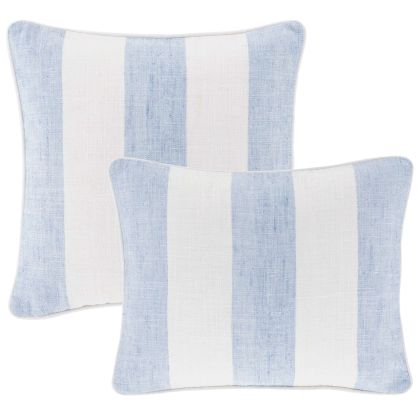 Awning Stripe Soft Decorative Pillow By Fresh American
