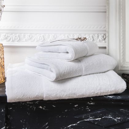 Heritage Bath Towel By Anne De Solene