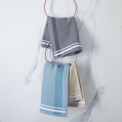 Duetto Bath Towel By Le Jacquard Francais