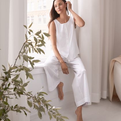 Caricia Drawstring Pants by Sferra