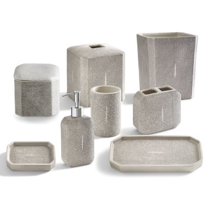 Shagreen Bath Accessories by Kassatex