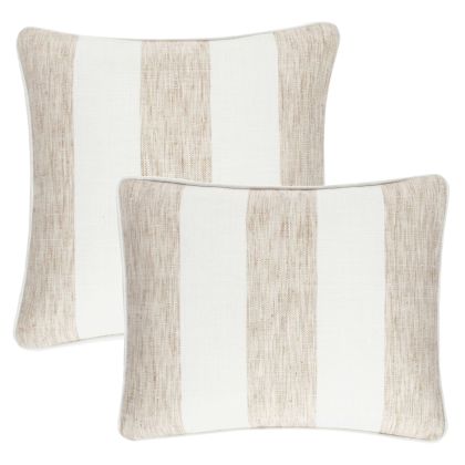 Awning Stripe Soft Decorative Pillow By Fresh American