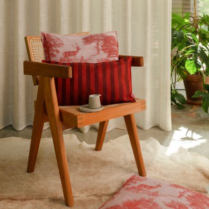 Souveraine Cushion Cover by Le Jacquard Francais