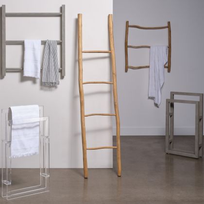 Albi Freestanding Towel Rack by Pigeon Poodle Fine Linens