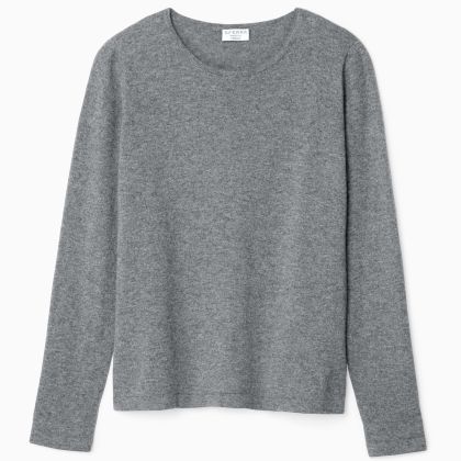 Intimita Long Sleeve Crew Neck Top by Sferra