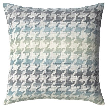 Houdstooth Performance Pillow by Kevin O'Brien Studio