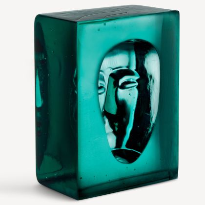 Azur Man Sculpture by Kosta Boda