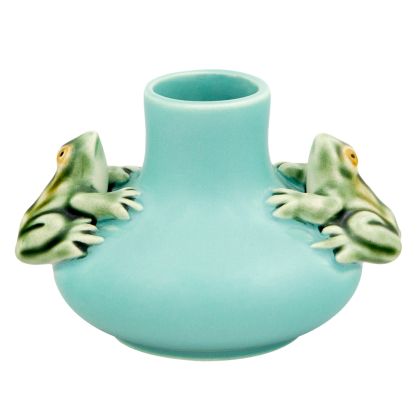 Two Frogs Vase by Bordallo Pinheiro