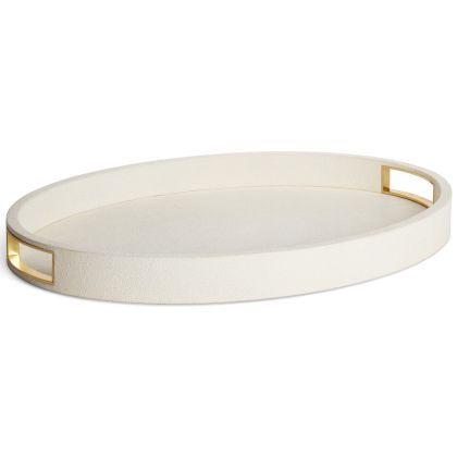 Modern Shagreen Tray by Aerin