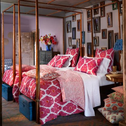 Poppy Quilt by John Robshaw