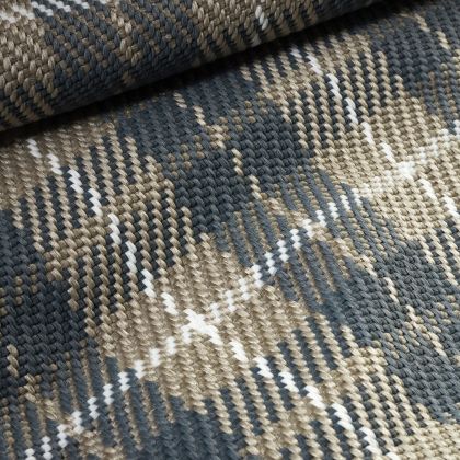 Lakeville Plaid Handwoven Indoor/Outdoor Rug by Dash & Albert