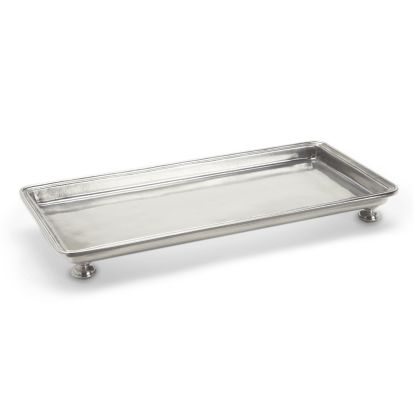 Footed Rectangle Service Tray by Match