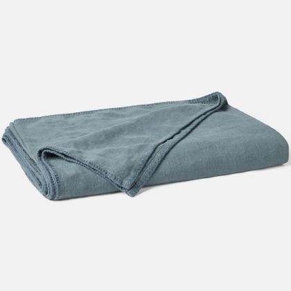 Helena Organic Linen Blanket by Coyuchi