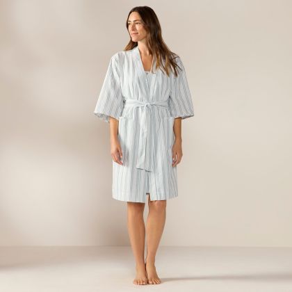 Women's Isla Organic Cotton Robe by Coyuchi