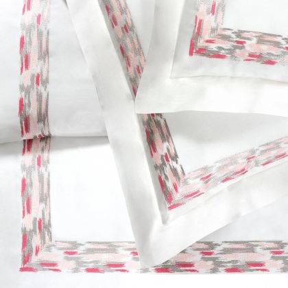 Affresco Embroidery Coverlet By Dea Linens