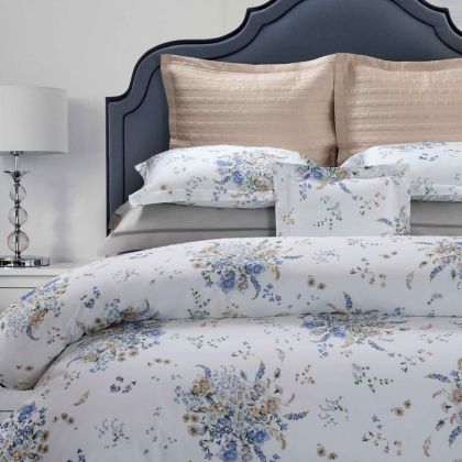 Alena Print with Plain Hem by Dea Linens