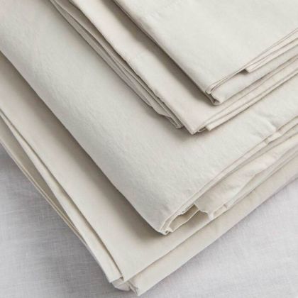 Organic Cotton Sateen Sheet Set by Matteo