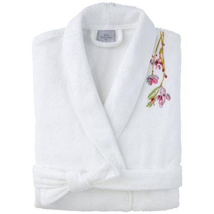 Gaura Bathrobe by Yves Delorme