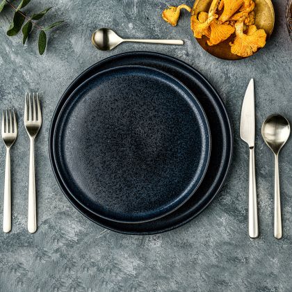 Linea Ice Flatware by Mepra