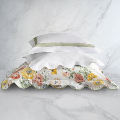 Poppies Scallop by Home Treasures