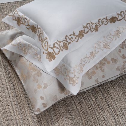 Annabella Embroidery Quilt by Dea Linens