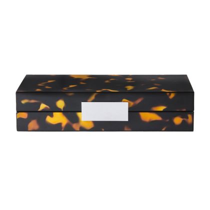 Faux Tortoise Shell Box by Addison Ross