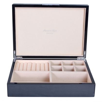 Carbon Fibre Jewellery Box by Addison Ross