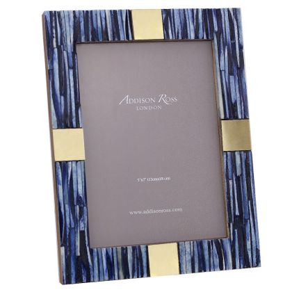 Bone Stripe/Gold Frame by Addison Ross