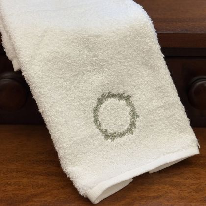 Wreath Towel by TL at Home