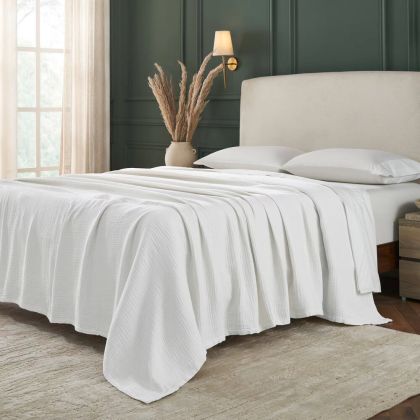 Dream Organic Cotton Blanket by Orchids Lux Home