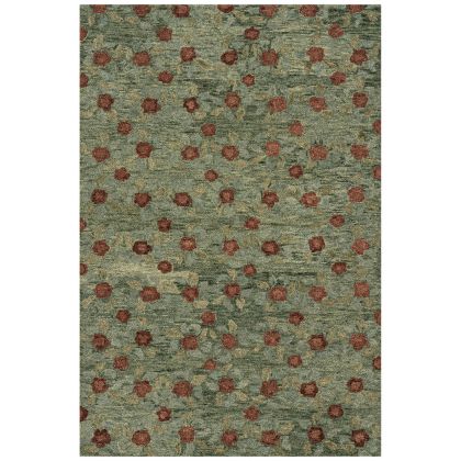 Genevive Modern Floral Wool Rug by Dash & Albert