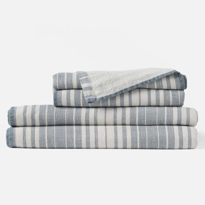 Sycamore Organic Cotton Linen Towel by Coyuchi