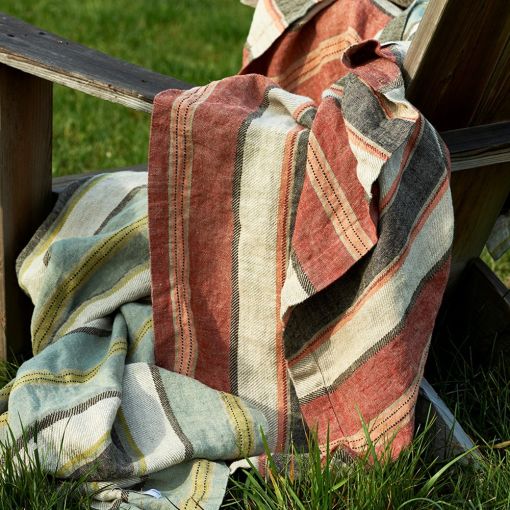 Camp Linen Blanket & Throw by TL at Home