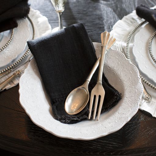 Peltro Salad Servers by Arte Italica