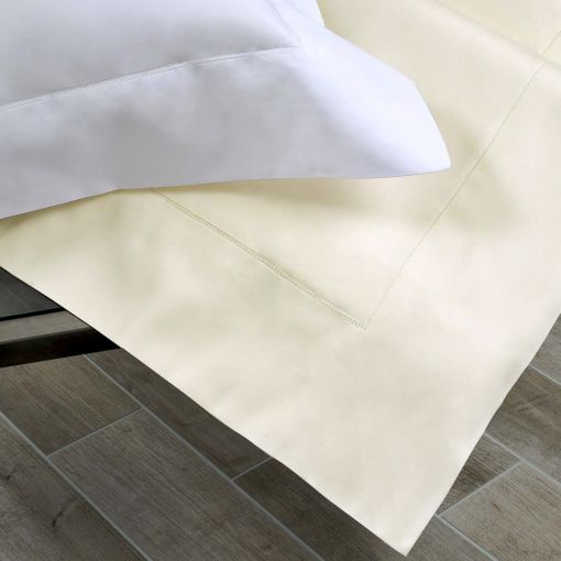Splendido Supima® Sateen Solid Plain Hem by Dea Linens Sham