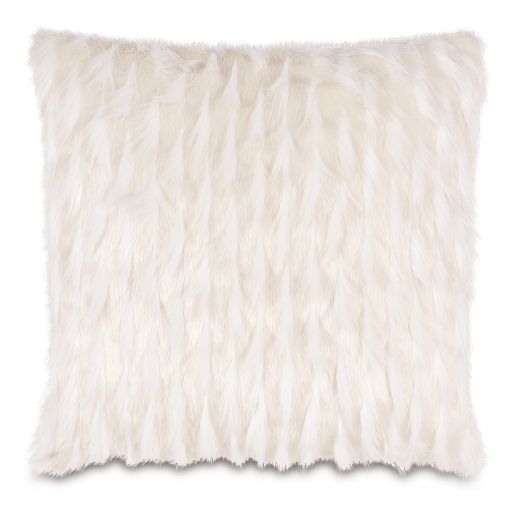 Halo Jadis Snow Decorative Pillow by Eastern Accents