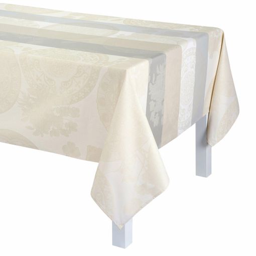 Fleurs Gourmandes by Le Jacquard Francais Coated Tablecloth