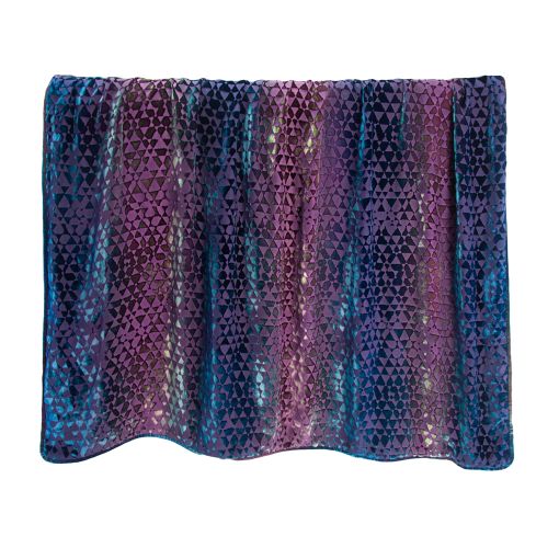 Triangles By Kevin O'Brien Studio Sheer Baby Hem Throw