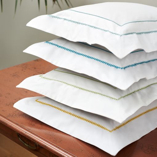 Giulia Embroidery by Stamattina Pillow