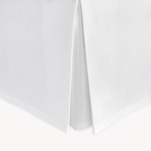 Diamond Pique Bed Skirt by Matouk