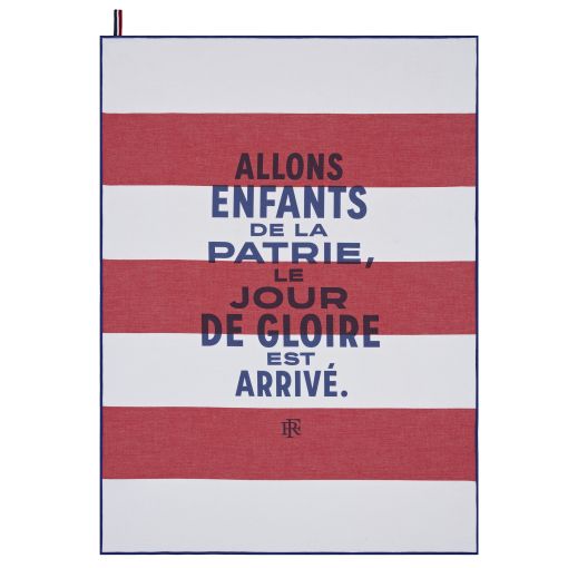 Elysee Patrie Tea Towel by Le Jacquard Francais