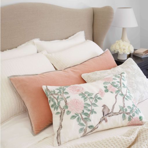 Harriet Embroidered Decorative Pillow by Pine Cone Hill