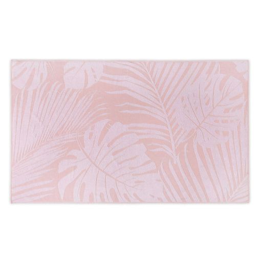 Leaves Jacquard Organic Beach Towel By Hamam