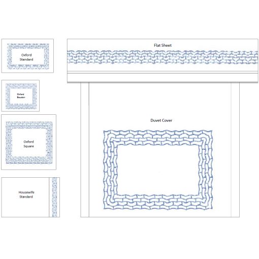 Manchu Embroideries 400TC by Peter Reed