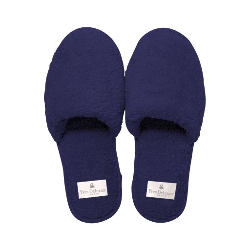 Etoile by Yves Delorme Men's Slippers in a pouch