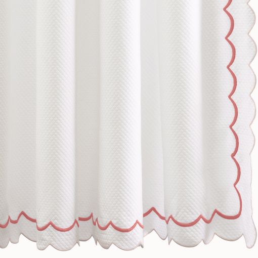 India Pique Shower Curtain by Matouk Shower Curtain