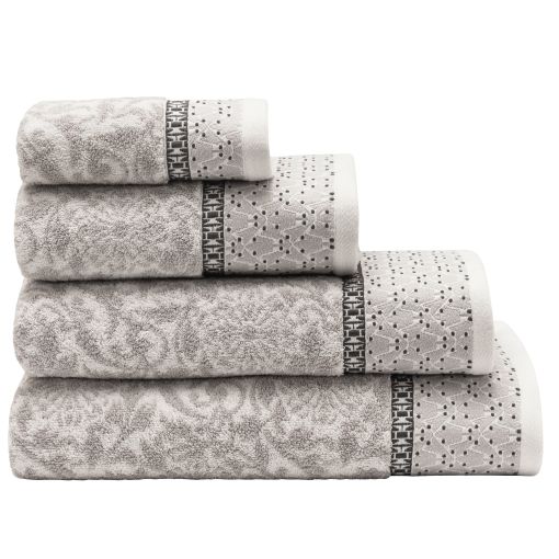 Charme Bath Towel by Le Jacquard Francais